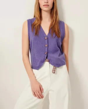 Cardigan Giancarlo Amethyst