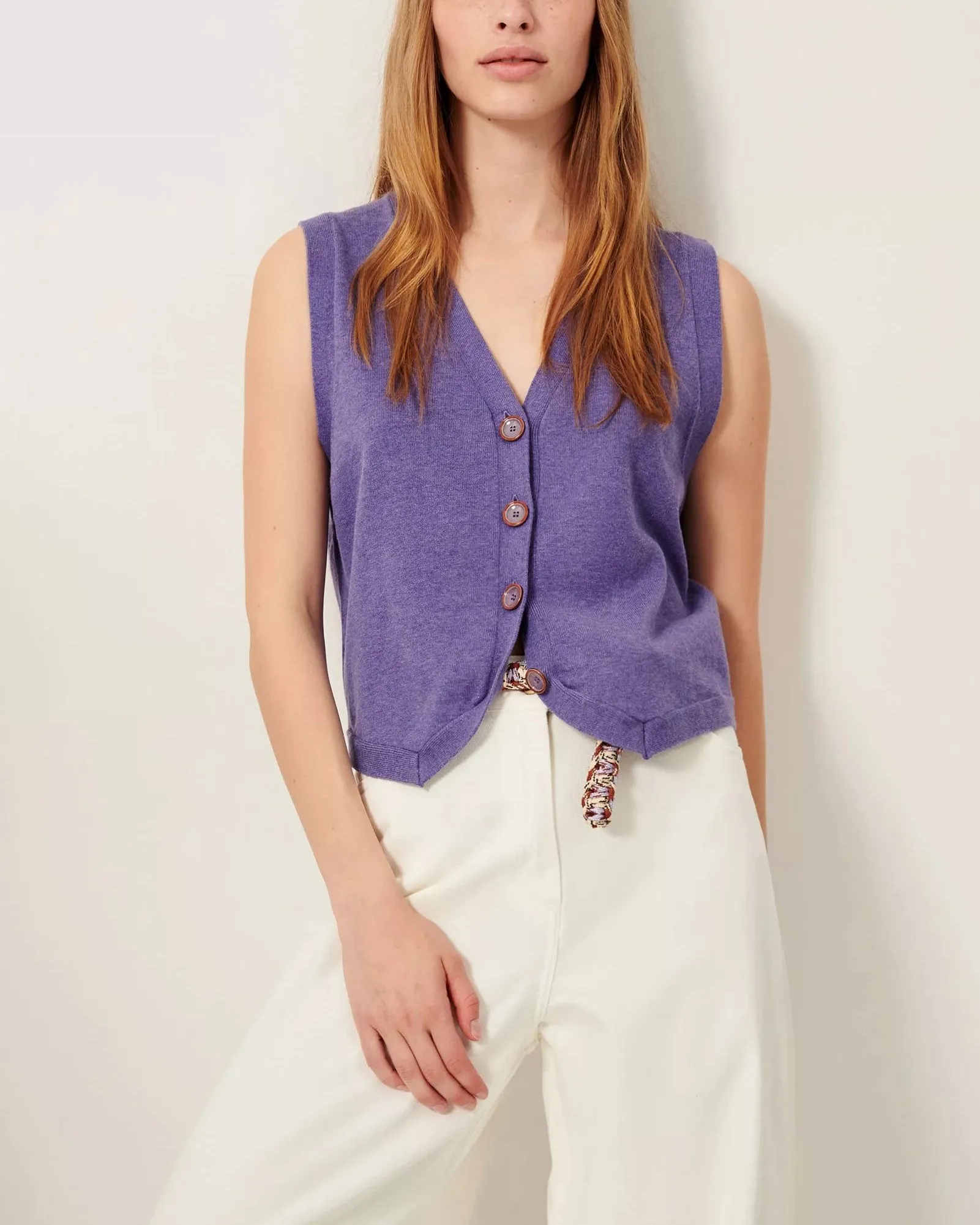 Cardigan Giancarlo Amethyst