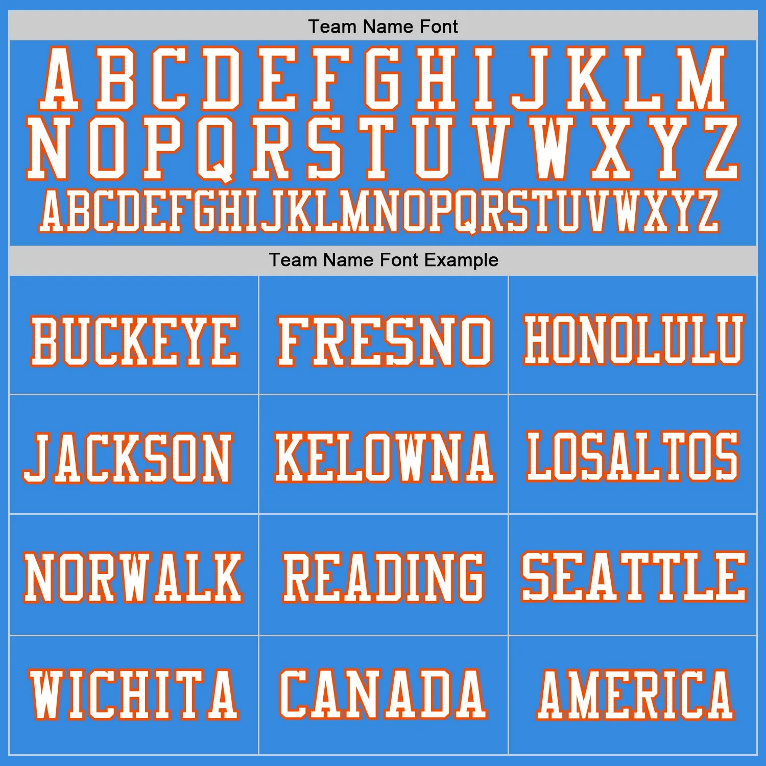 Custom Powder Blue Orange-White Mesh Authentic Throwback Football Jersey