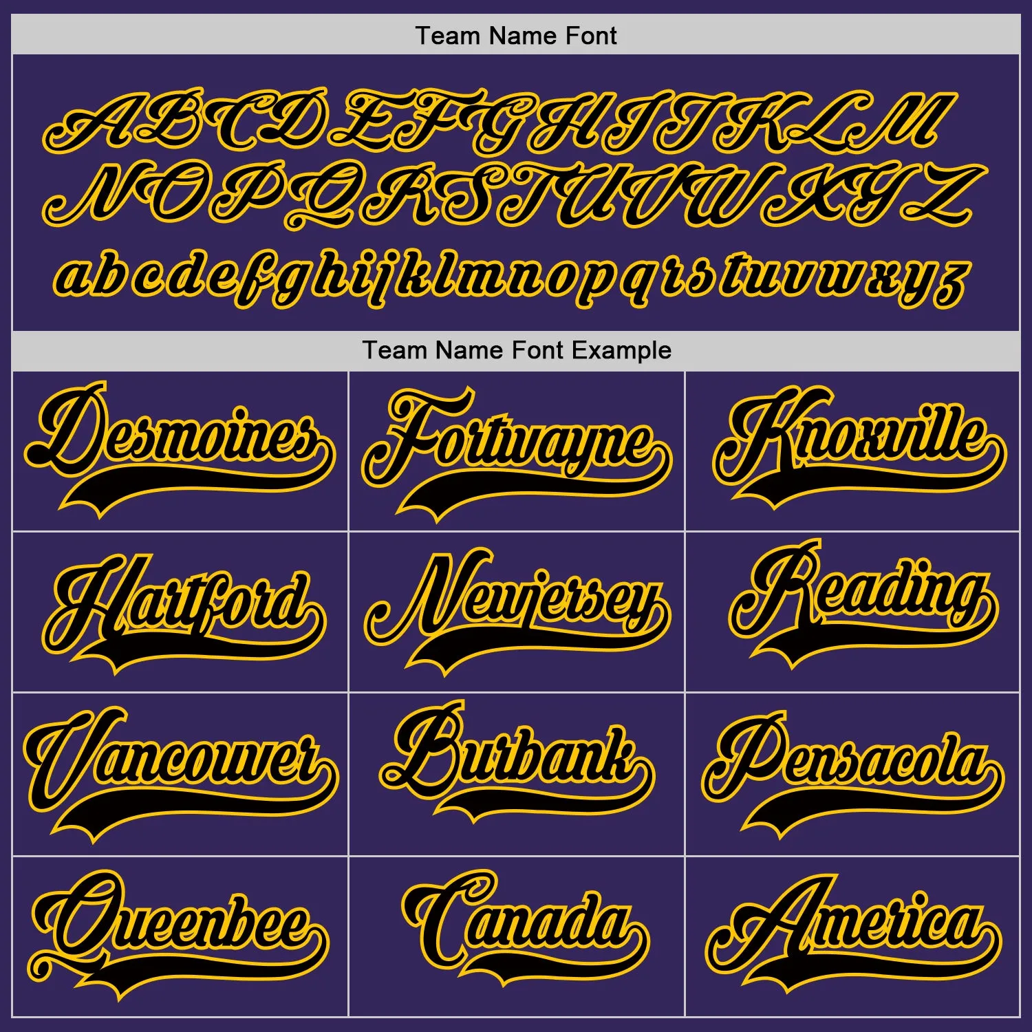 Custom Purple Black-Gold Hockey Jersey