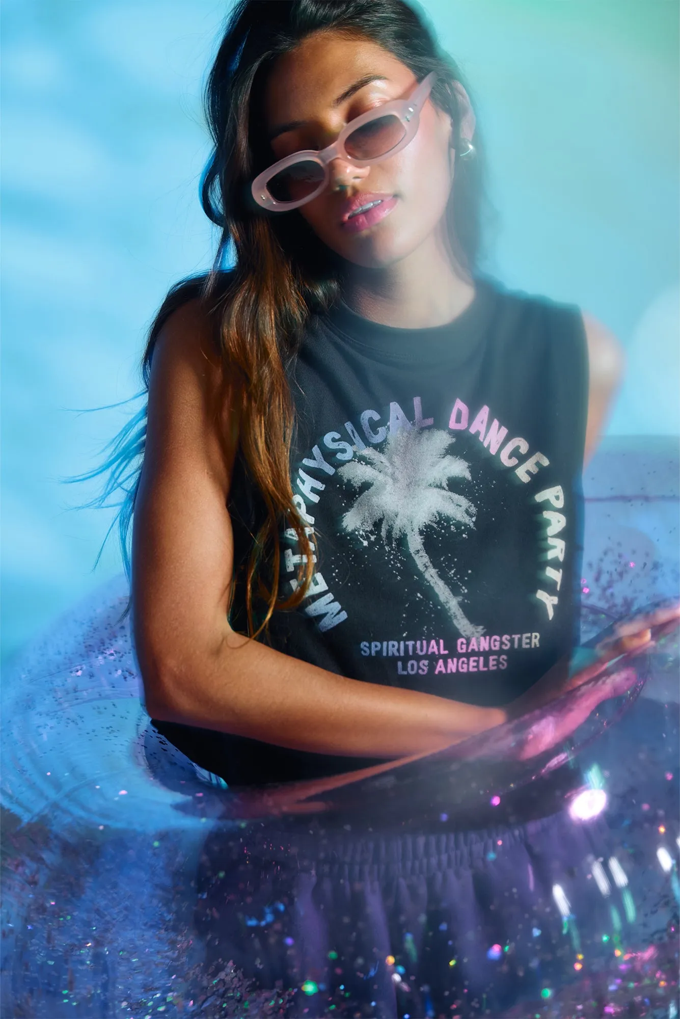 Dance Party Crawford Crop Tank