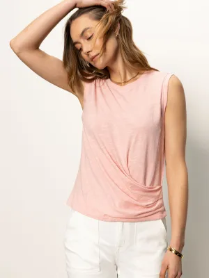 Draped Tank Cherry Blossom