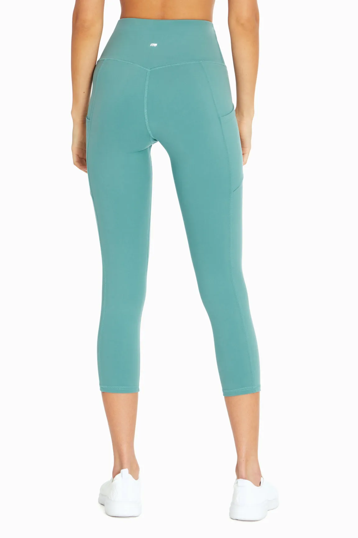 Drew Side Pocket Tummy Control Mid Calf Capri