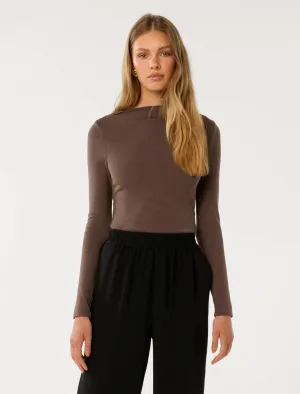 Jasmine Straight Neck Top
