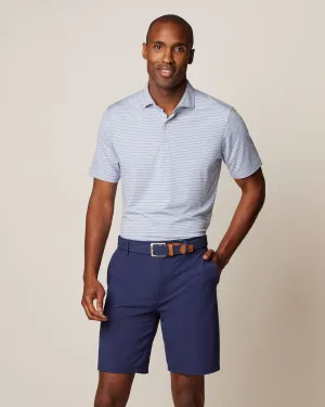 Johnnie-O Men's Michael Striped Jersey Performance Polo
