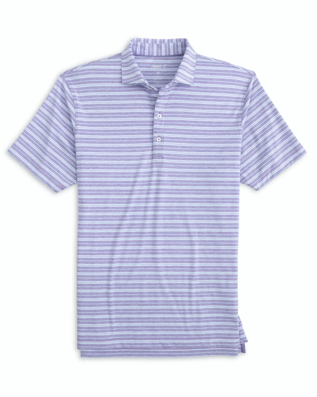 Johnnie O Mens Zayn Striped Jersey Performance Polo