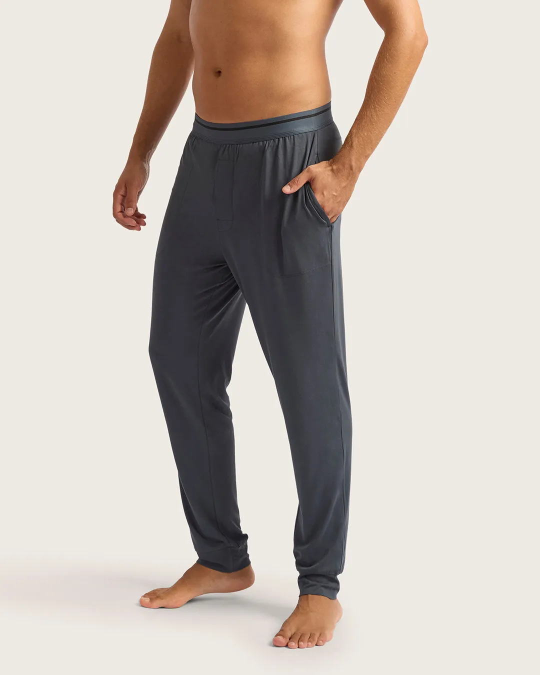 Men's Cuffed Sleep Pant - Storm