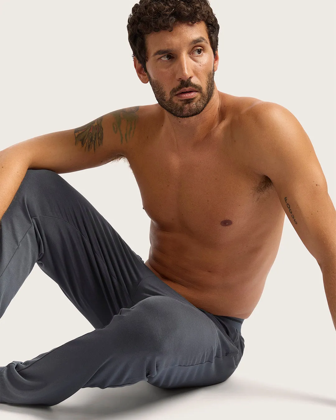 Men's Cuffed Sleep Pant - Storm