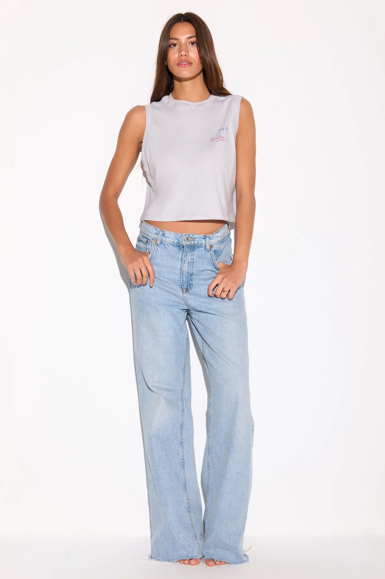 SG Palm Crawford Crop Tank