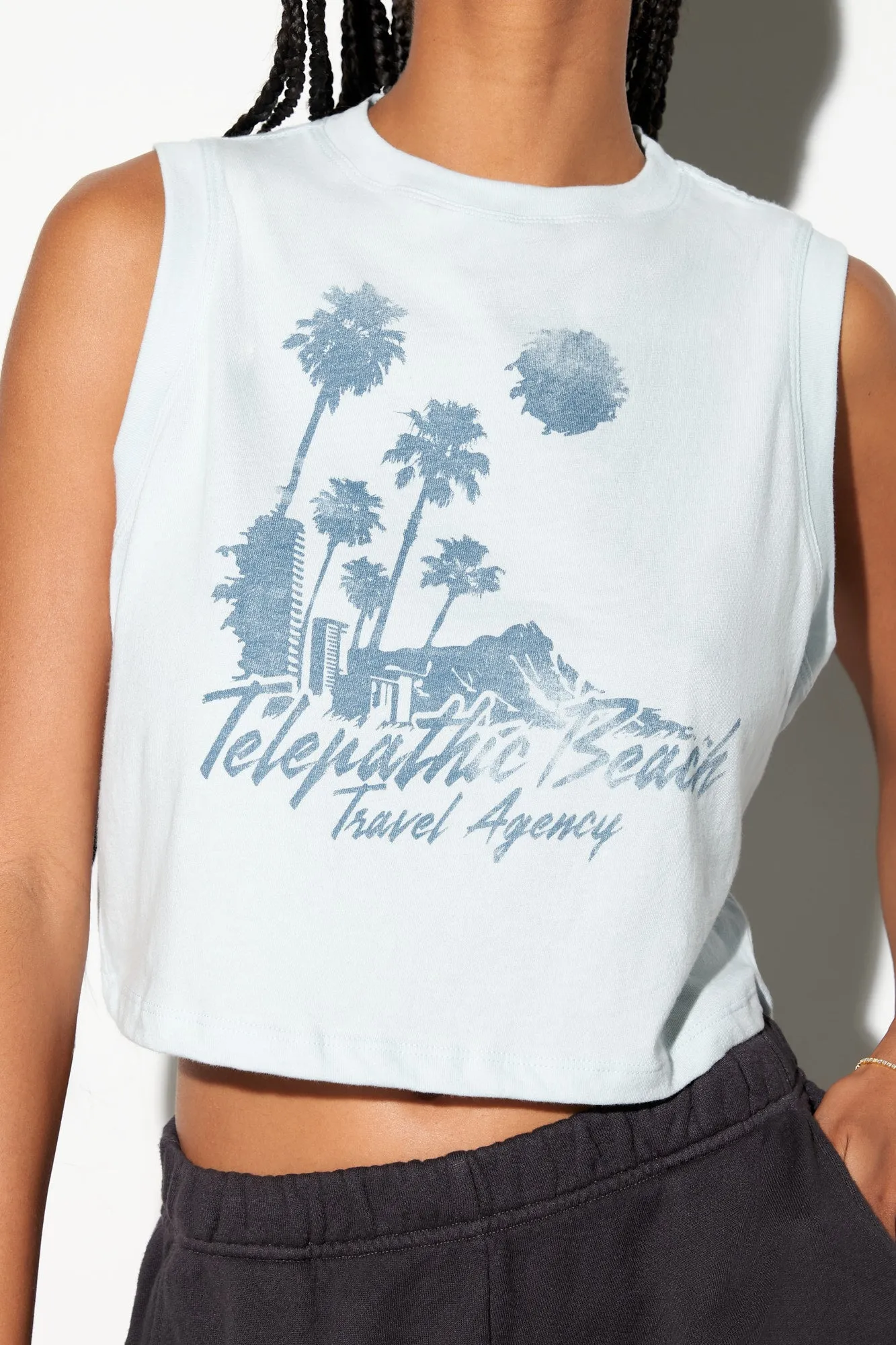 Telepathic Crawford Crop Tank