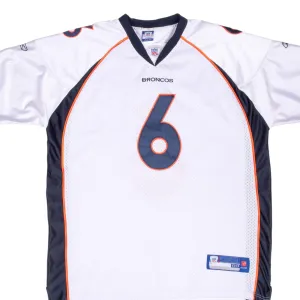 VINTAGE NFL DENVER BRONCOS JAY CUTLER #6 REEBOK JERSEY 2000S SIZE 2XL
