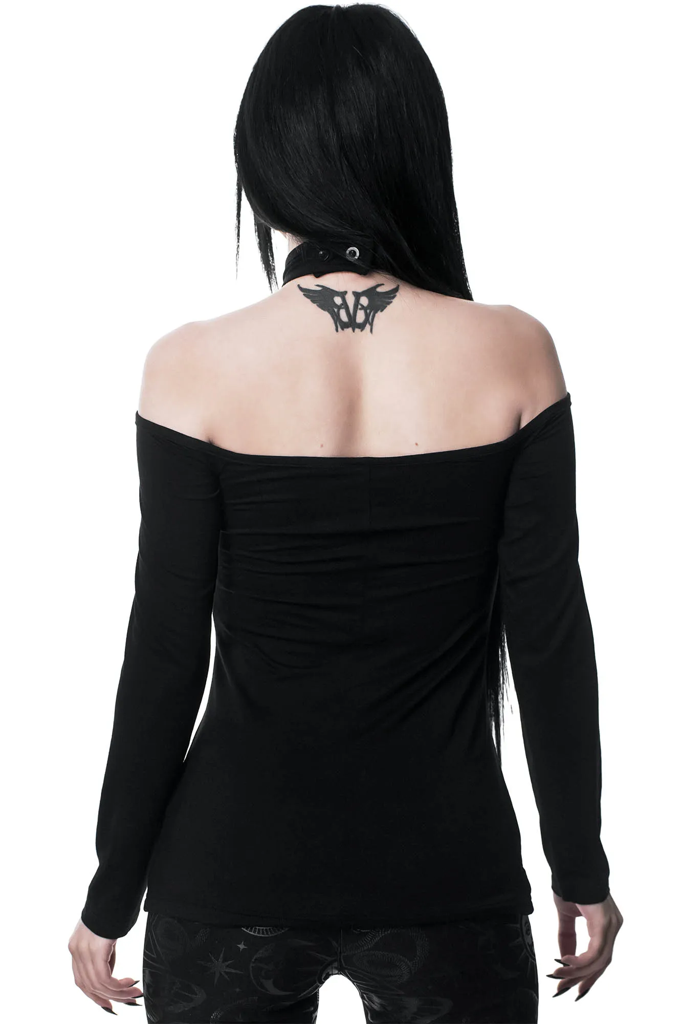 Whiplash Bardot Top - Resurrect